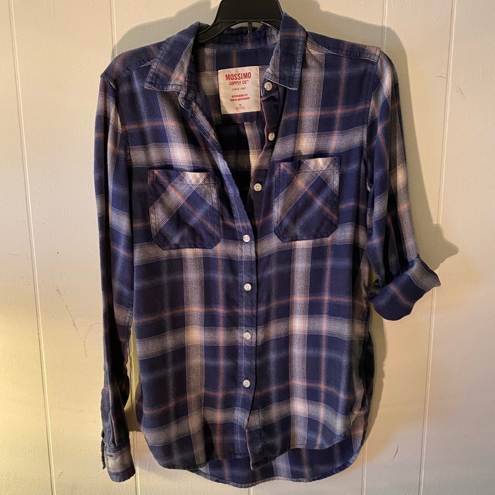 Mossimo Supply Co boyfriend fit flannel XS